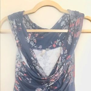 ASOS maternity midi off the shoulder dress